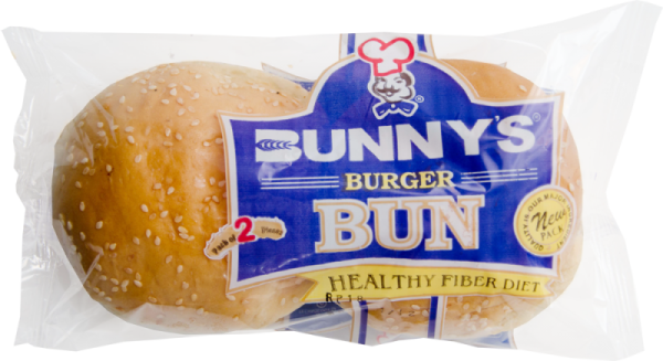 Bunnys Burger Bun 2 Pcs